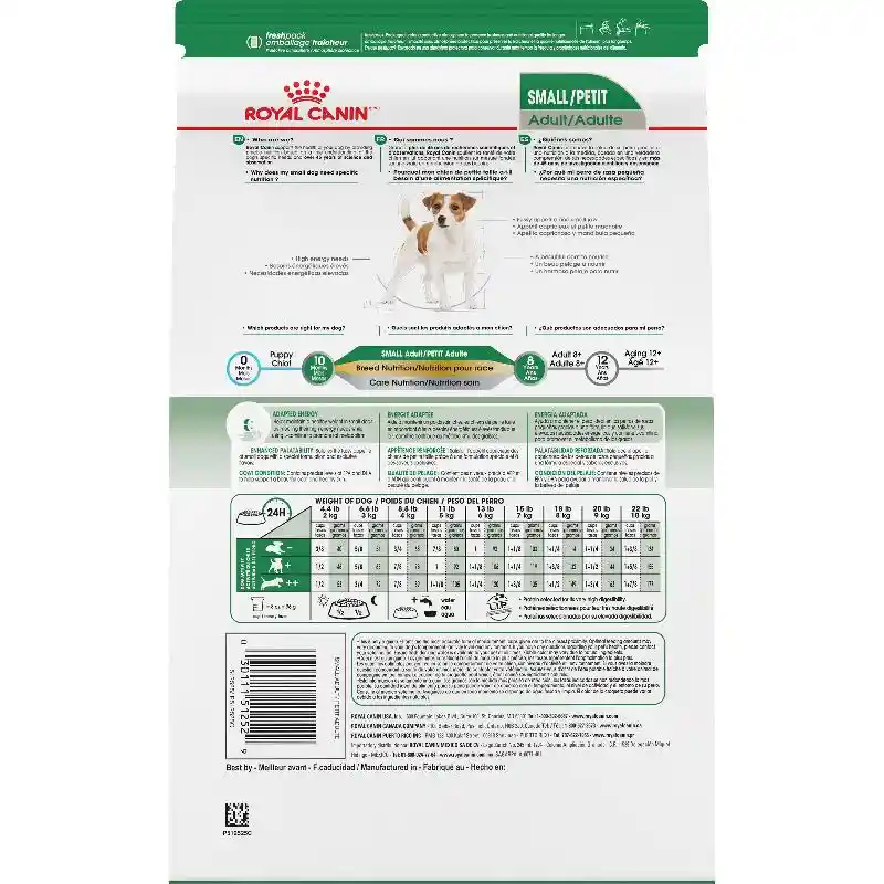 Royal Canin Small Breed Adult Dry Dog Food 2.5-lb