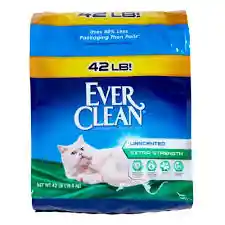 Everclean Extra Strength Unscented Litter 42 Lbs