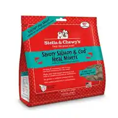Meal Mixers Freeze Dried Raw Savory Salmon & Cod Grain Free Dog Food Topper 3.5-oz