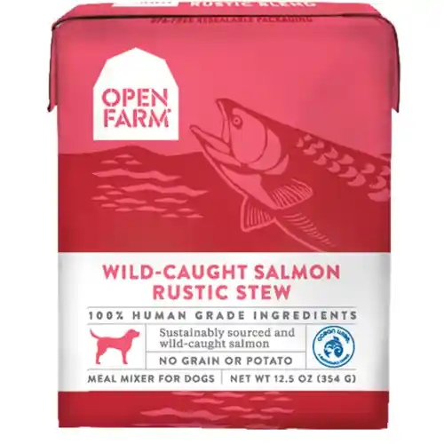 Wild-caught Salmon Recipe Rustic Stew Dog Food 12.5-oz