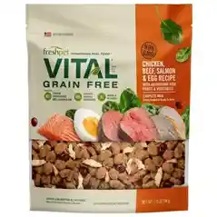 Vital Complete Meals Grain-free Chicken, Beef, Salmon & Egg Fresh Dog Food 1.75-lb