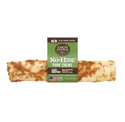 Earth Animal No Hide Pork Chews Bulk 7" 24pc