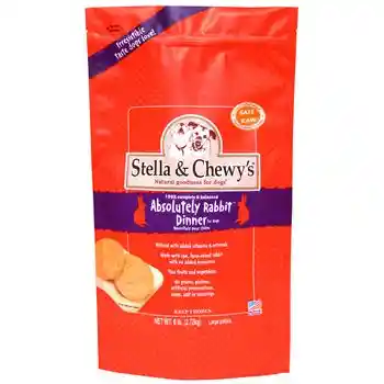 Dinner Patties Absolutely Rabbit Frozen Raw Dog Food 6-lb