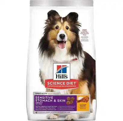 Adult Sensitive Stomach & Skin Chicken Recipe Dry Dog Food 15.5-lb