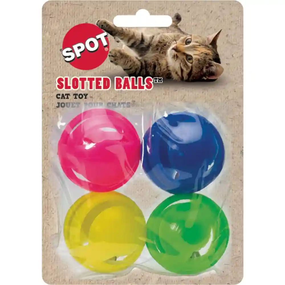 Spot Slotted Balls 4 Pack