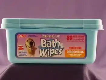 8in1 Bath Wipes Deodorizing Dog 100ct