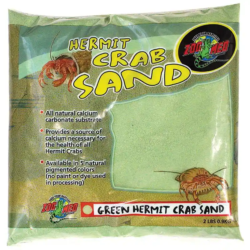 Hermit Crab Sand Green 2 Lbs