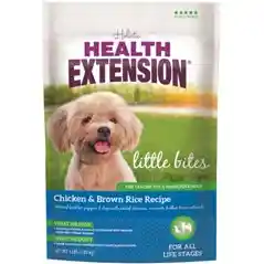 Little Bites Small Breed Chicken & Brown Rice Dry Dog Food 18-lb