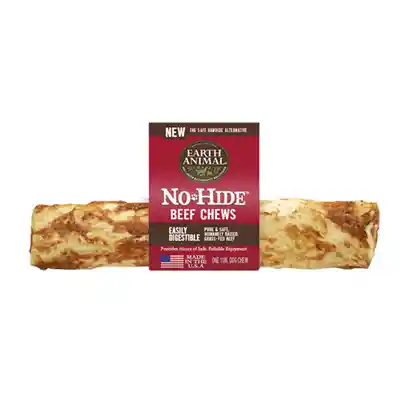No-hide Easily Digestible Rawhide Alternative Beef Flavor Dog Chews 7" - Single
