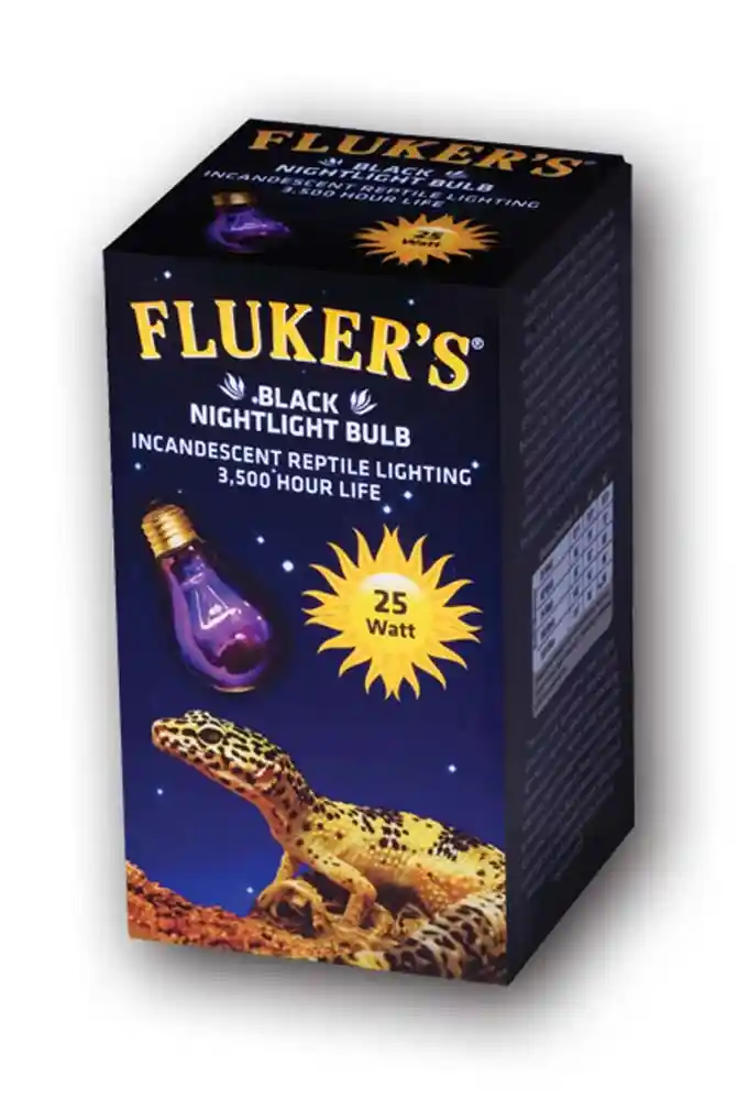 Flukers Black Nightlight Bulb 100 Watt