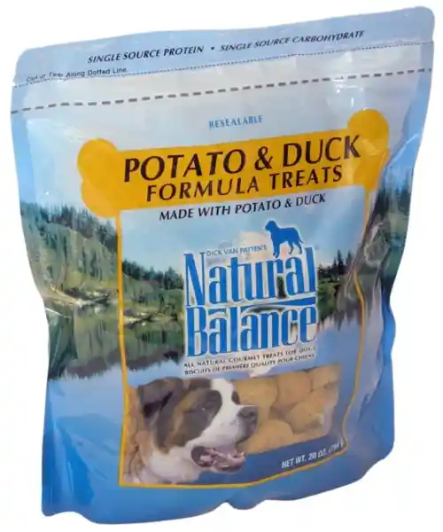 L.i.t. Limited Ingredient Treats Potato & Duck Dog Treats 14-oz