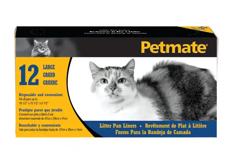 Van Ness Litter Pan Liners 12pk Large