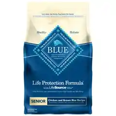 Blue Buffalo Senior Chicken & Brown Rice 15 Lbs