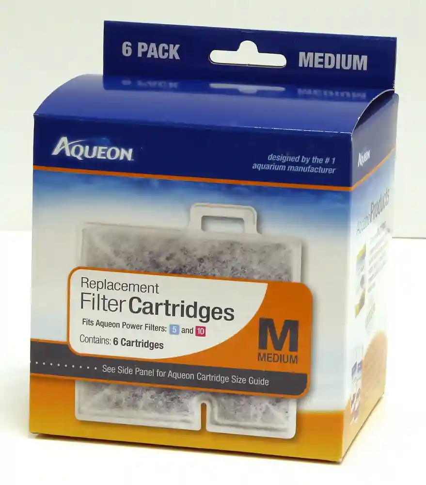 Aqueon Filter Cartridge Medium 6 Pack