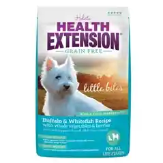 Little Bites Small Breed Grain Free Buffalo & Whitefish Recipe Dry Dog Food 10-lb