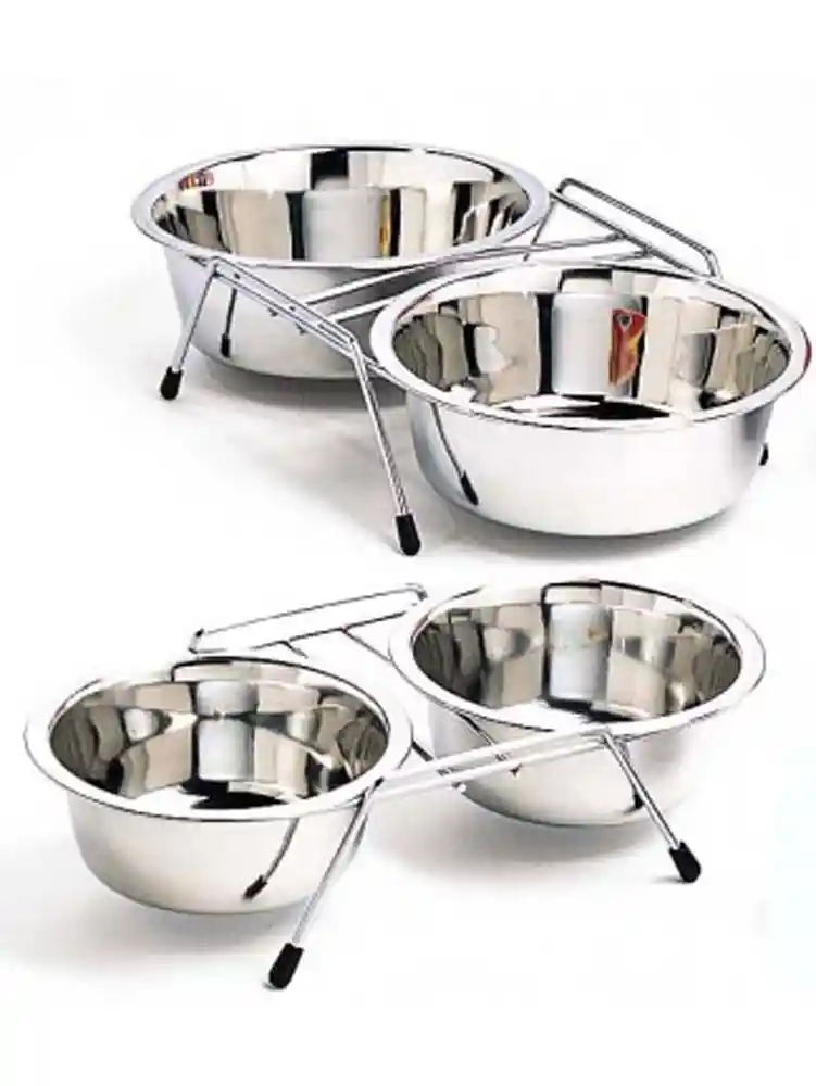 Stainless Steel Double Diner 1 Pint
