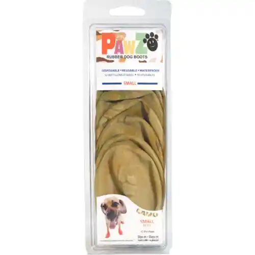 Waterproof Dog Boots, Camo, 12 Count Small