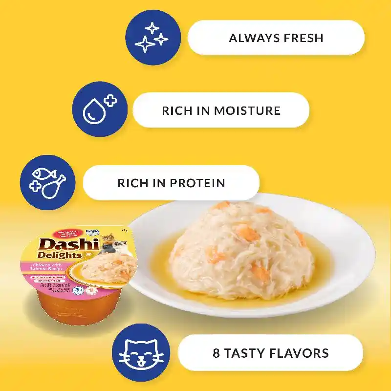 Inaba Dashi Delights Chicken W/Scallop 2.5oz