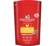 Dinner Patties Chewy's Chicken Frozen Raw Dog Food 12-lb