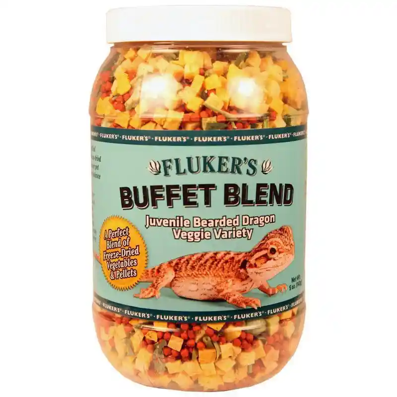 5 Oz. Buffet Blend Juvenile Bearded Dragon Veggie Variety;