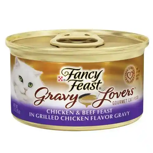 Friskies Gravy Lover Chick & Beef 3 Oz