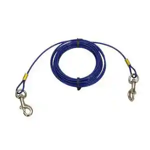 Medium Cable Dog Tie Out, Medium, 10'