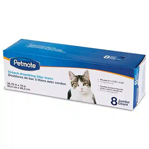 Van Ness Litter Pan Liners 8 Pk Jumbo