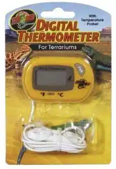 Zoomed Thermometer Digital Terraruim
