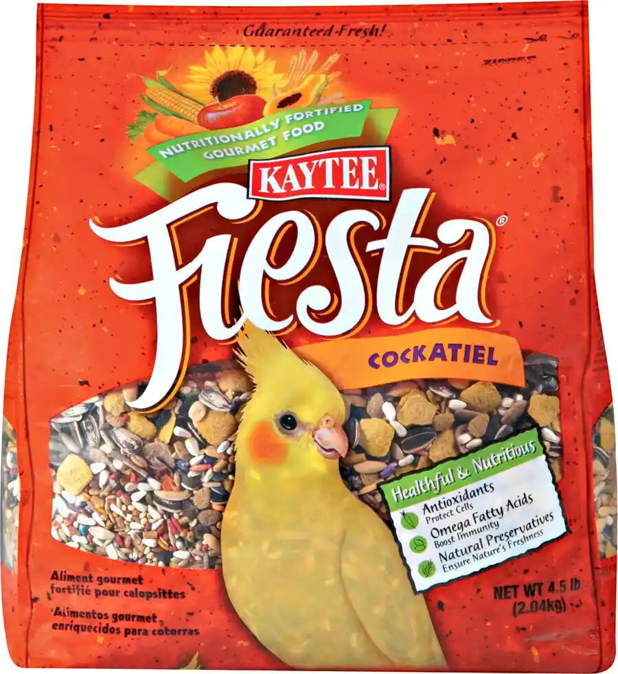 Kaytee Fiesta Cockatiel Food 4.5 Lbs