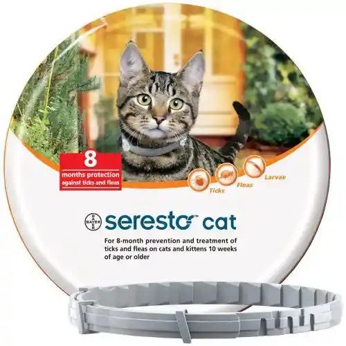 Seresto Flea & Tick Collar For Cats Standard Size