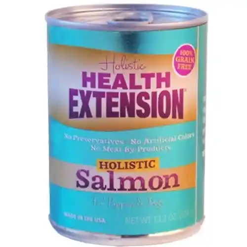Holistic Grain Free 95% Salmon Canned Dog Food 12-oz