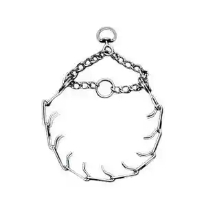 Dog Prong Training Collar, Chrome, 3.3 Mm X 20"