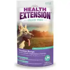 Grain Free Venison Recipe Dry Dog Food 4-lb
