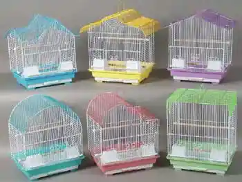 Cage Pastel Parakeet-assorted Colors Length: 37