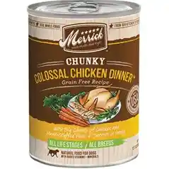 Chunky Grain-free Colossal Chicken Dinner Canned Dog Food 12.7-oz