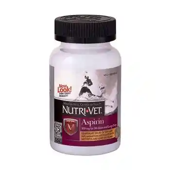 Nutri-vet K-9 Aspirin Large Dog 75 Ct