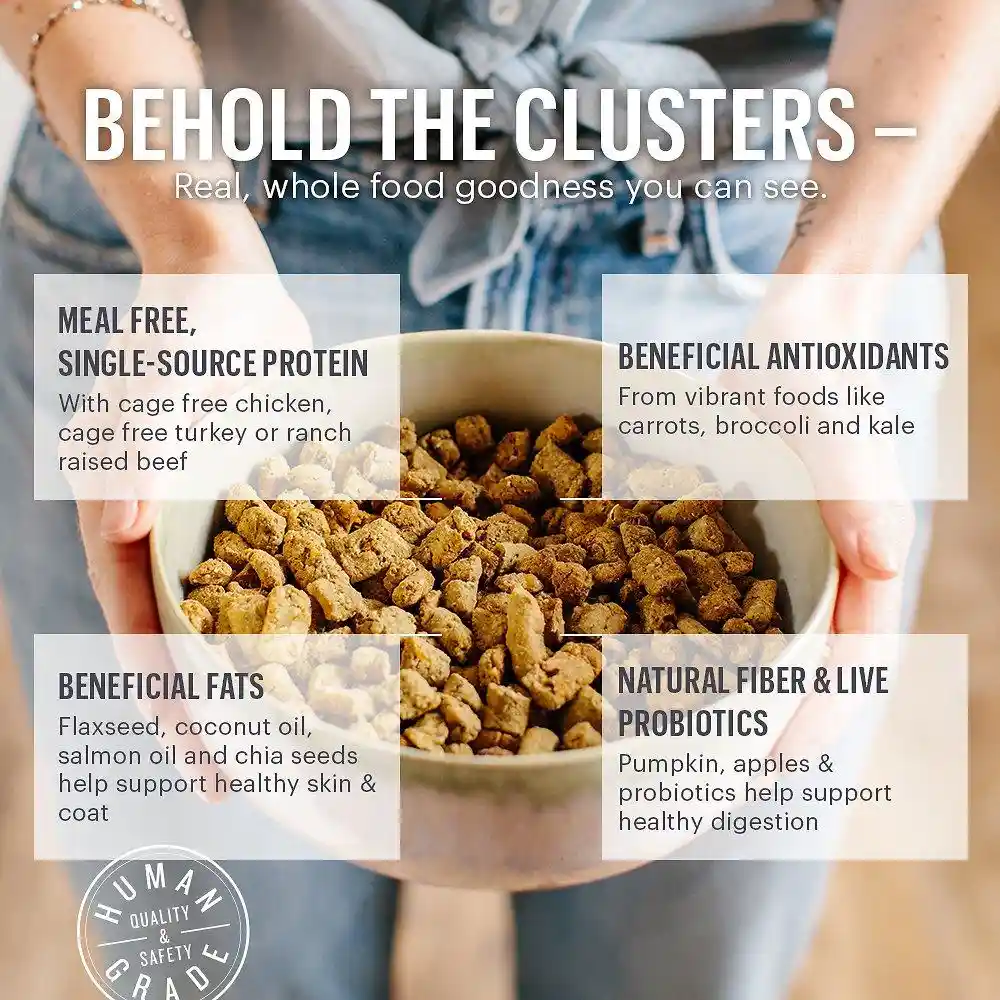 Clusters Grain Free Turkey Dry Dog Food 1-lb