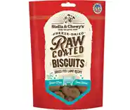 Raw Coated Biscuits Grass-fed Lamb Recipe Dog Treats 9-oz