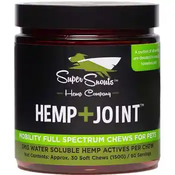 Dyd Super Snouts Gf Hemp Treat Cbd Soft Chew Hemp+joint 30ct