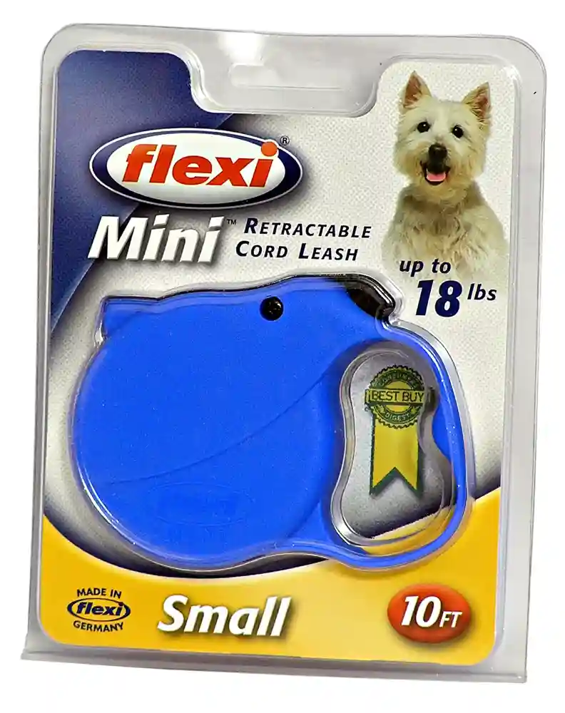 Flexi Mini Classic 10' Lead to 18 Lbs Blue