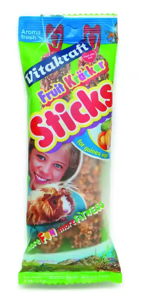 Vita Guinea Pig Fruit Sticks 4 Oz 2 Pack