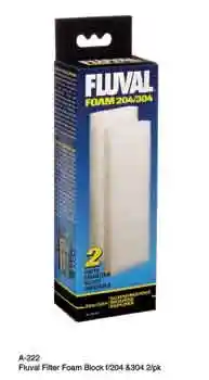 Fluval 204-304 Foam 2 Pieces