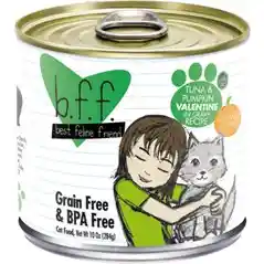 Bff Tuna & Pumpkin Valentine Canned Cat Food 10-oz