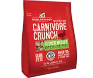 Carnivore Crunch Grain Free Duck Recipe Freeze Dried Raw Dog Treats 3.25-oz
