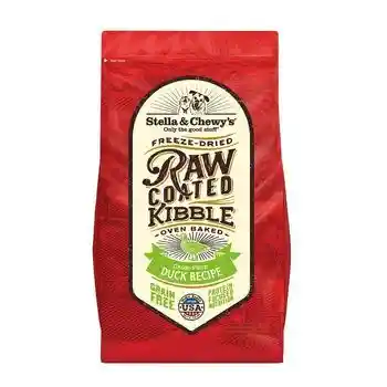 Raw Coated Duck Recipe Dry Dog Food 22-lb