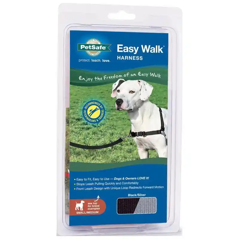 Easy Walk Harness, No Pull Dog Harness Small / Med Black
