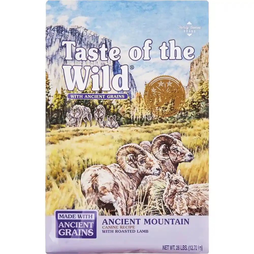 Ancient Mountain Roasted Lamb & Ancient Grain Recipe Dry Dog Food 14-lb