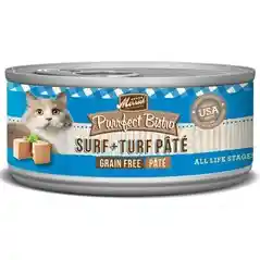 Purrfect Bistro Grain-free Surf & Turf Grain-free Canned Cat Food 5.5-oz
