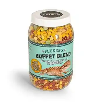 5 Oz. Buffet Blend Juvenile Bearded Dragon Veggie Variety;