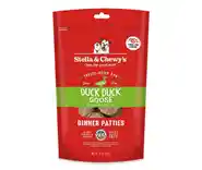Dinner Patties Duck Goose Grain Free Freeze Dried Raw Dog Food 5.5-oz
